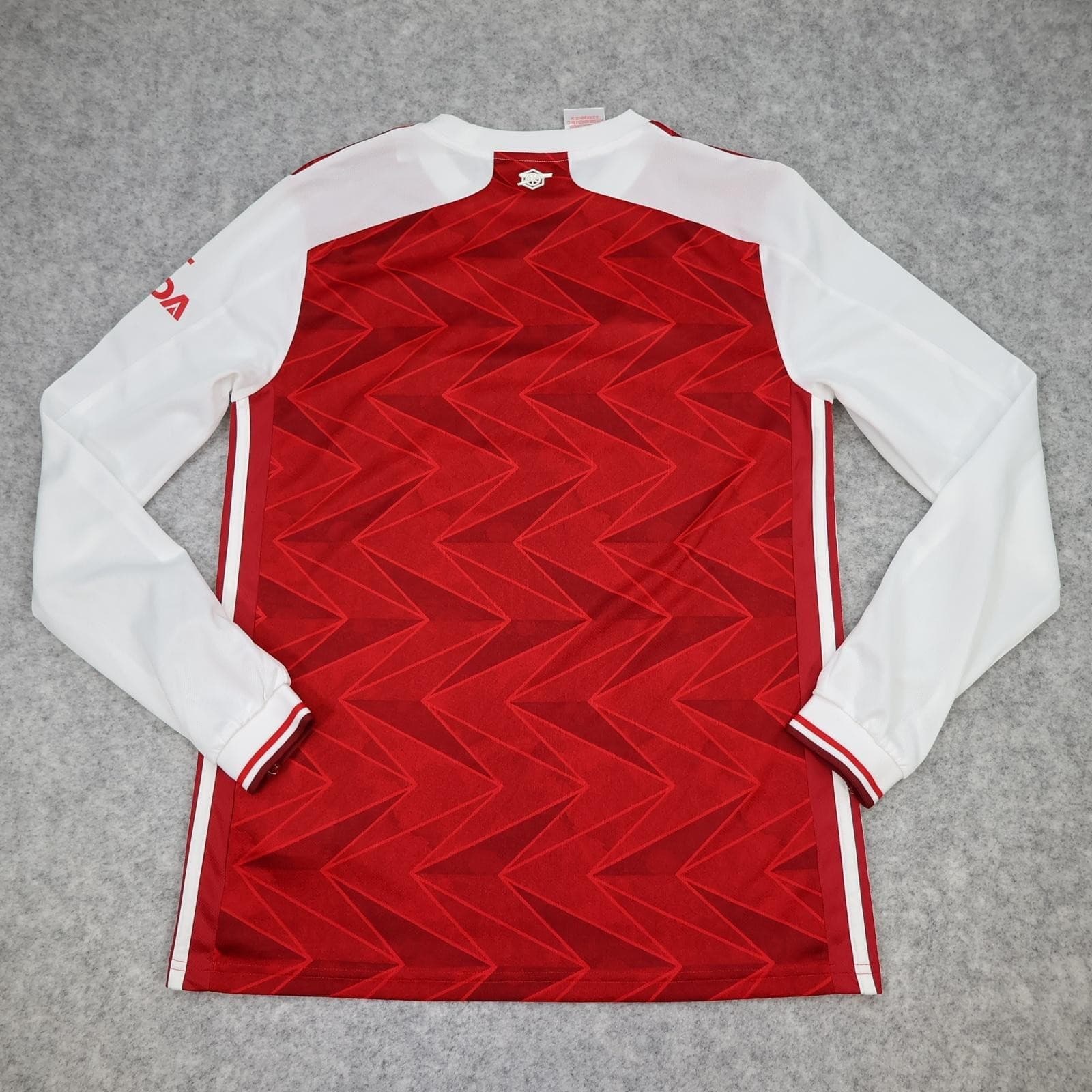 Arsenal Shirt Kids 15-16 Red Home Long Sleeve 2020 2021 Adidas Soccer Jersey photo 2
