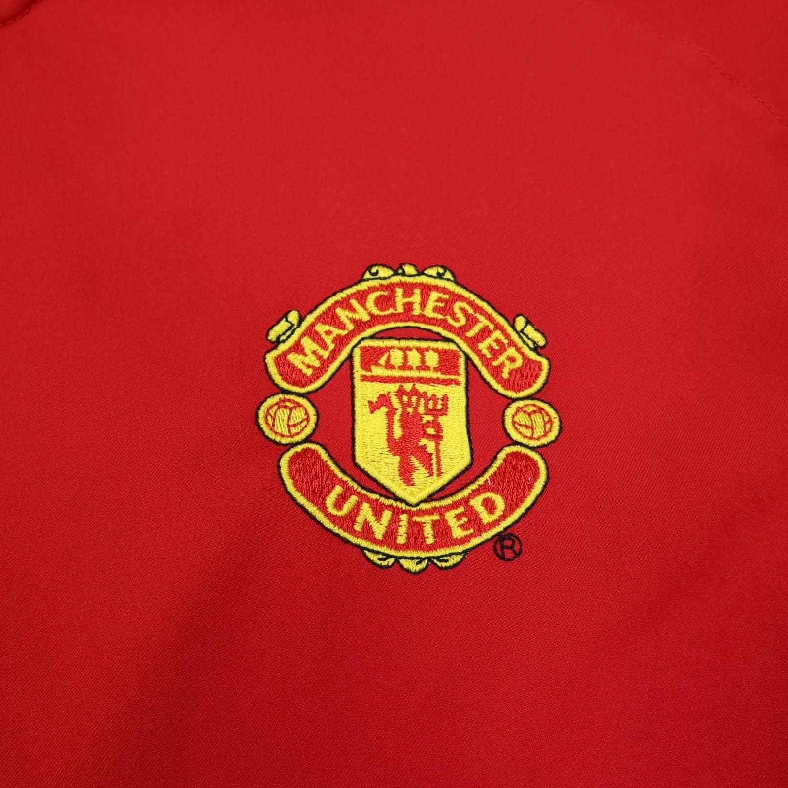 Vintage Manchester United Shirt Mens XL Red Home 2002 2004 Nike Vodafone Jersey photo 5
