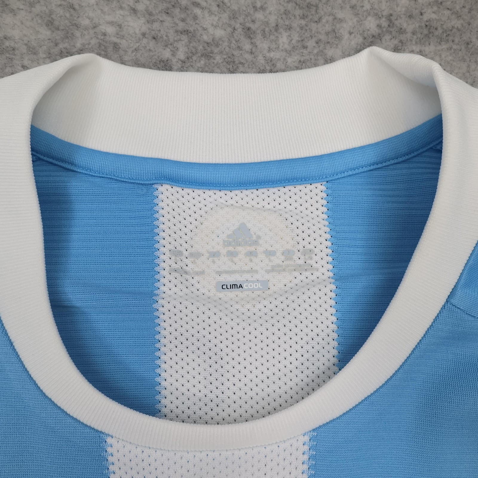 Argentina Home Shirt Mens Large Blue 2010 2011 Football Adidas Messi 10 Jersey photo 10