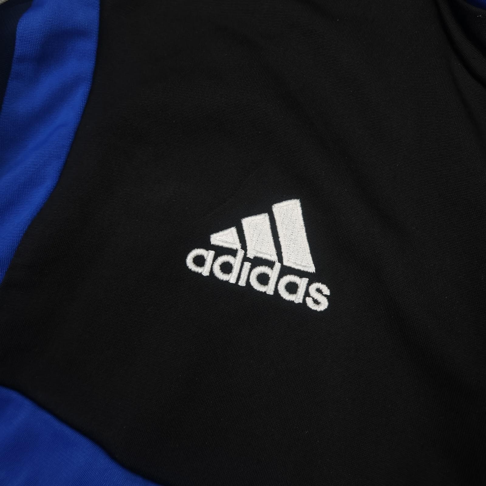 Accrington Stanley Jacket Mens Medium Blue 2018 2019 Football Adidas Track Top photo 4