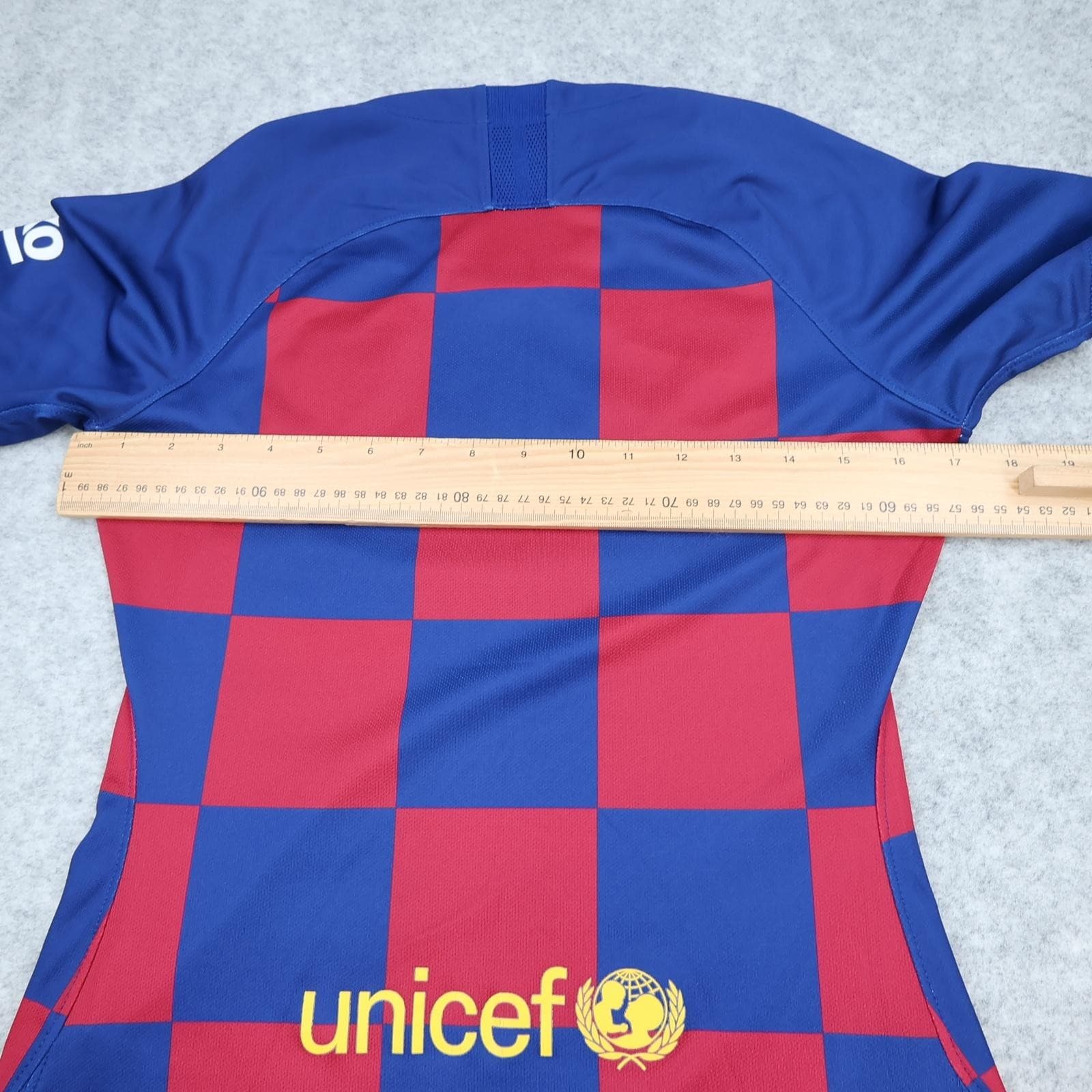 Barcelona Shirt Womens Small Red Home 2019 2020 Football Nike Soccer Jersey photo 11
