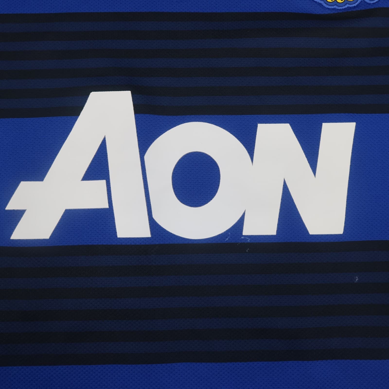 Manchester United Shirt 2XL Away Blue Kit 2011 2012 Soccer Jersey photo 8