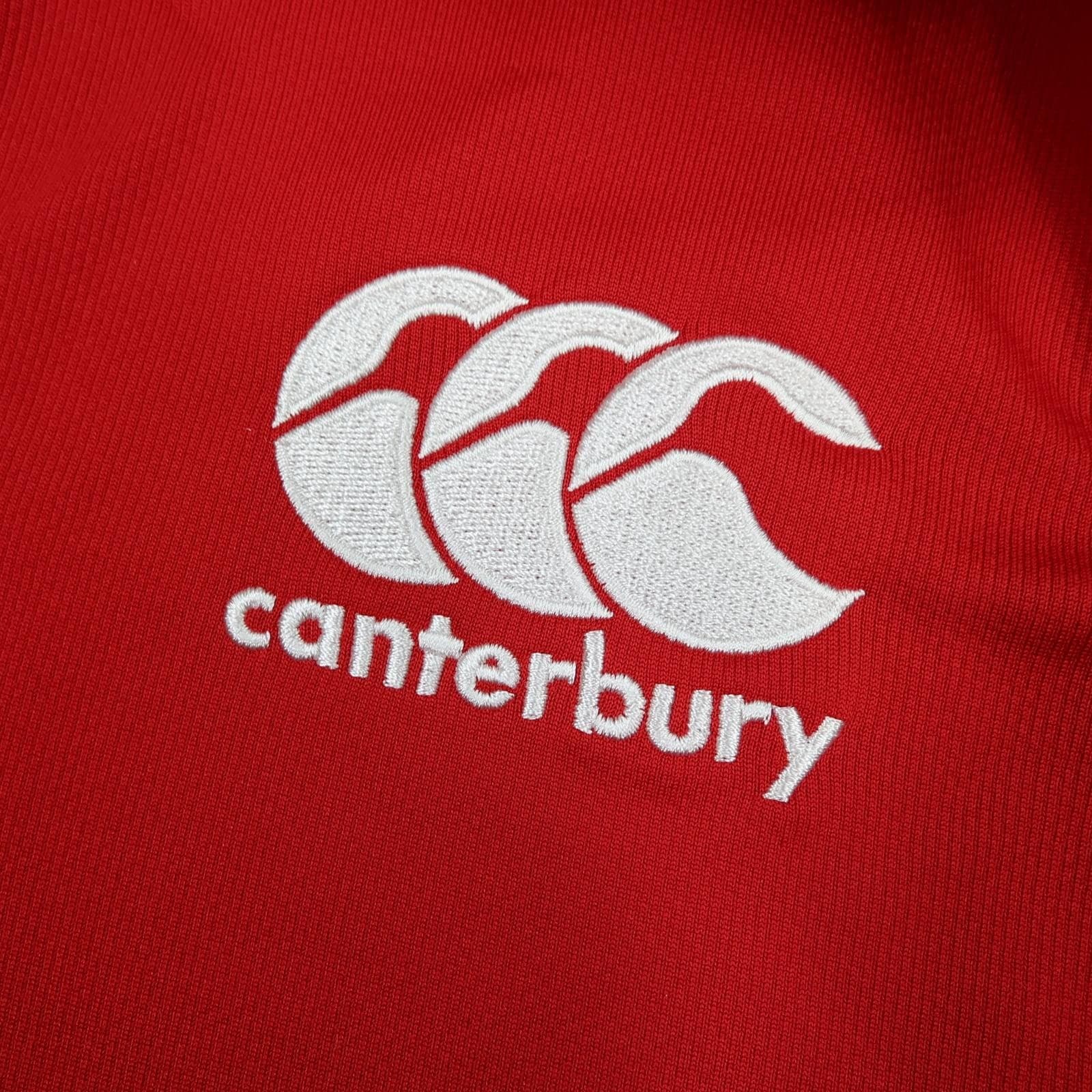 British Lions Rugby Shirt Mens Large Red Rugby Union Canterbury Vaposhield 2017 photo 5