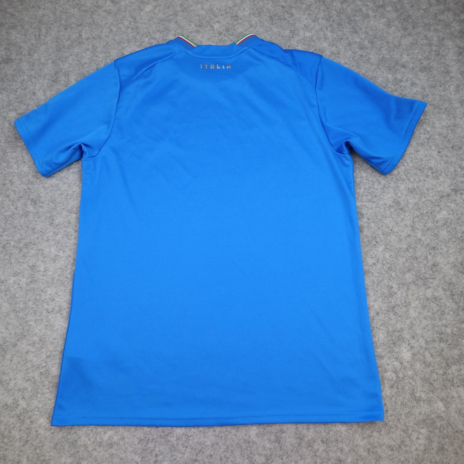 Italy Home Shirt Mens Medium Blue 2022 2023 Football Puma Soccer Jersey photo 2