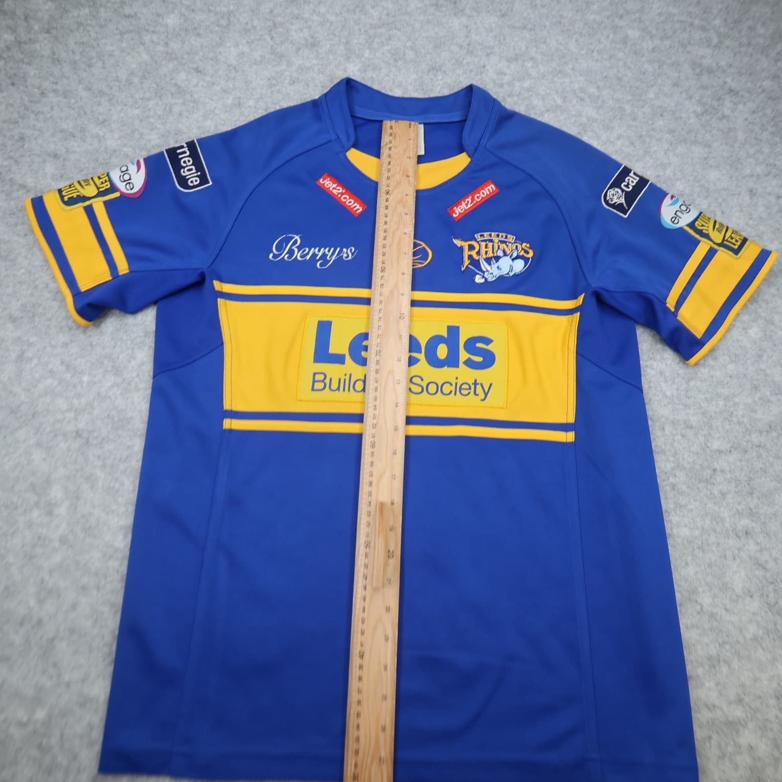 Leeds Rhinos Rugby Shirt Extra Large Blue Home Jersey 2010 2011 Jersey photo 12