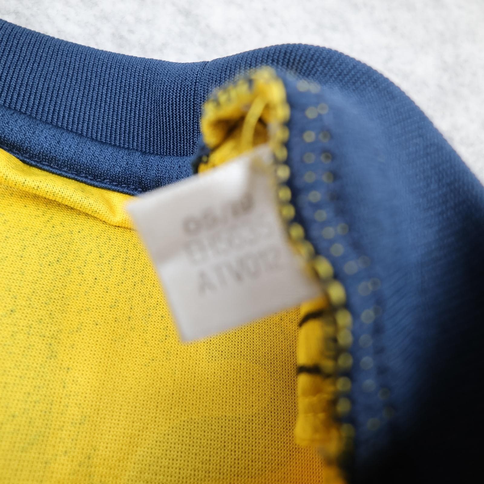 Arsenal Away Shirt Mens Small Yellow 2019 2020 Football Adidas Saka 77 Jersey photo 8