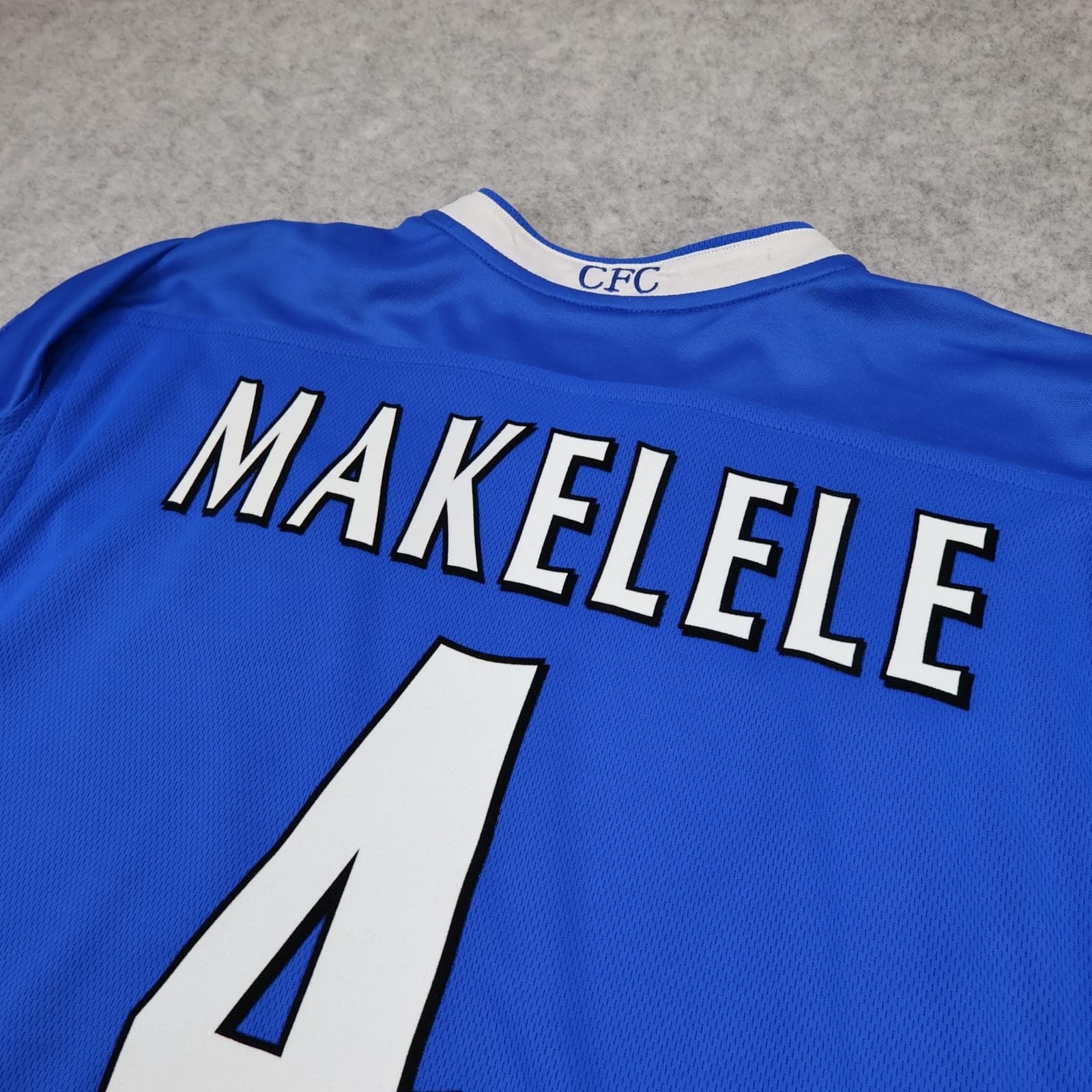 Chelsea Shirt Mens Medium Blue Home 2003 2005 Football Umbro Makelele 4 Jersey photo 9