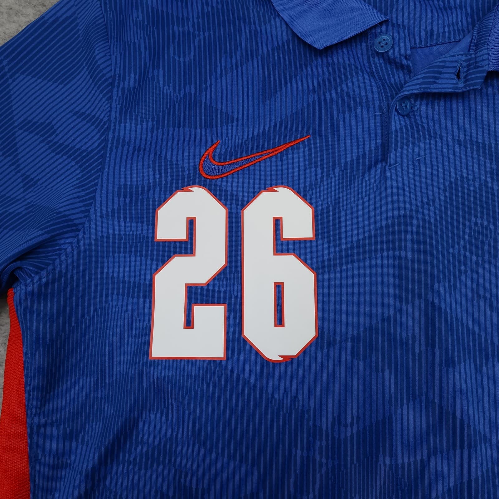 England Away Shirt Mens Medium Blue 2020 Football Nike Bellingham 26 Dri Fit photo 3