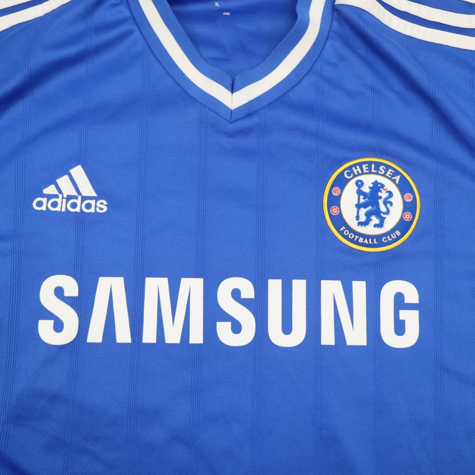 Chelsea Shirt Extra Large Blue Home Kit 2013 2014 Soccer Jersey Eden Hazard 17 photo 5