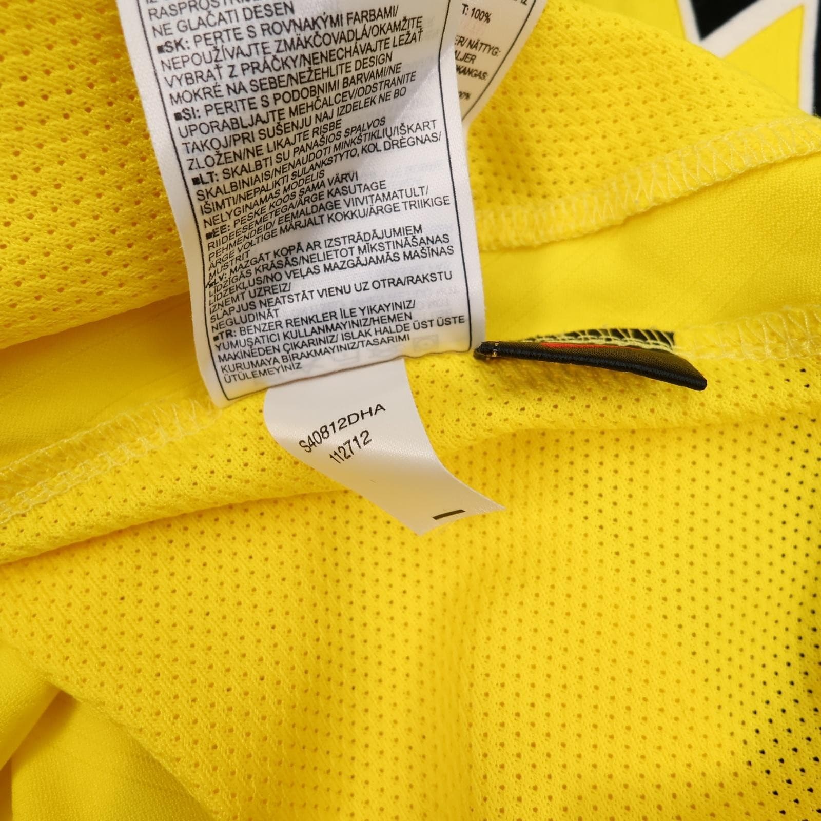 Arsenal Away Shirt Mens Large Yellow 2003 2004 Vintage Nike Wiltord 11 Jersey photo 14