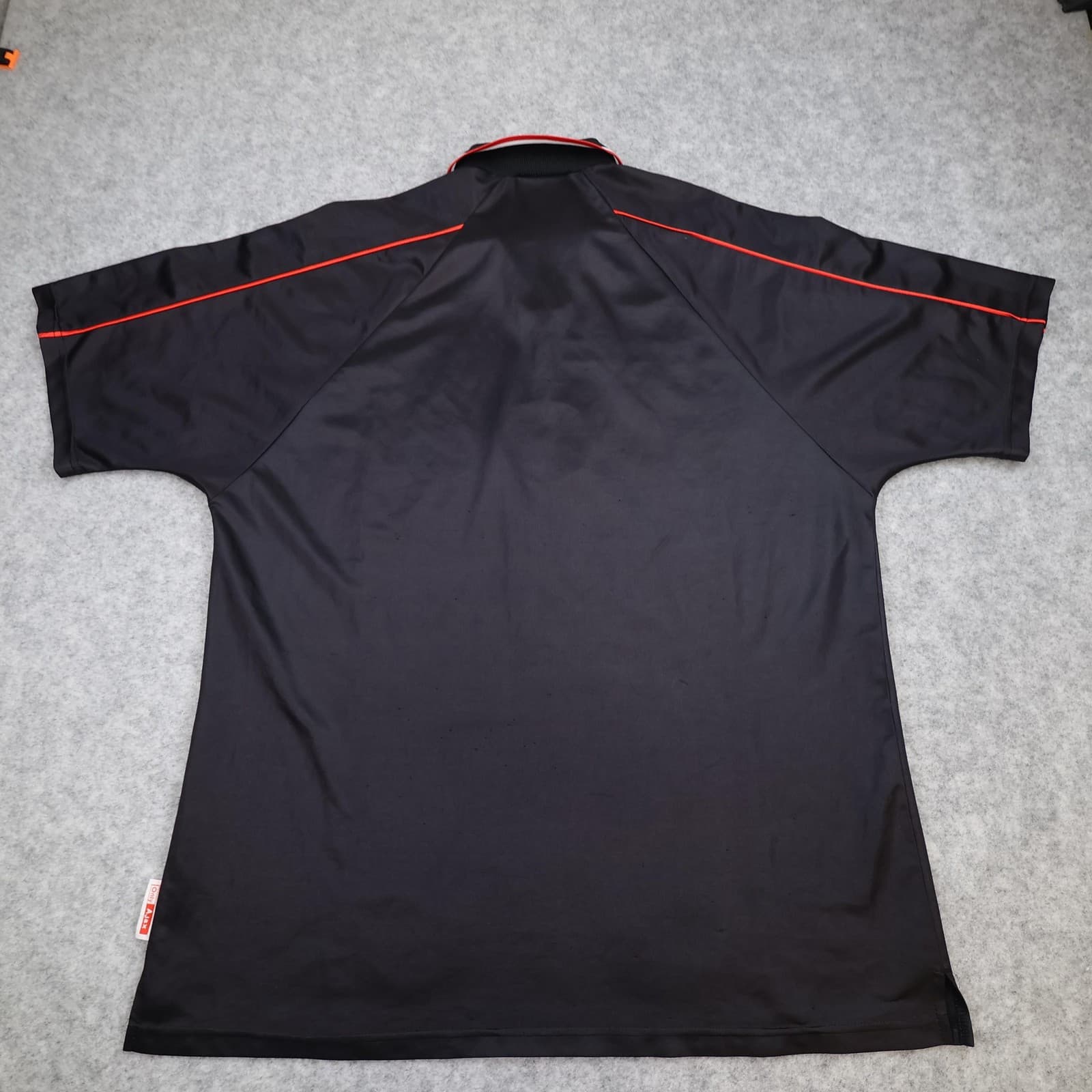 Vintage Ajax Shirt Mens XL Black White 1998 1999 Umbro ABN AMRO 90s Jersey photo 2