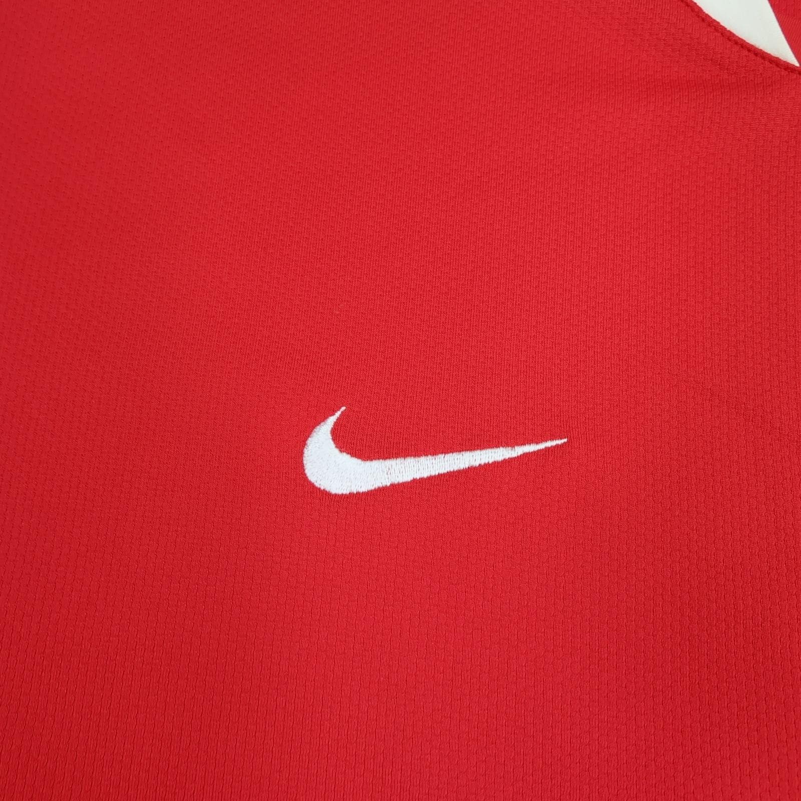 Arsenal Shirt Mens 2XL Red Home 2006 2008 EPL Football Nike Fly Emirates Jersey photo 5
