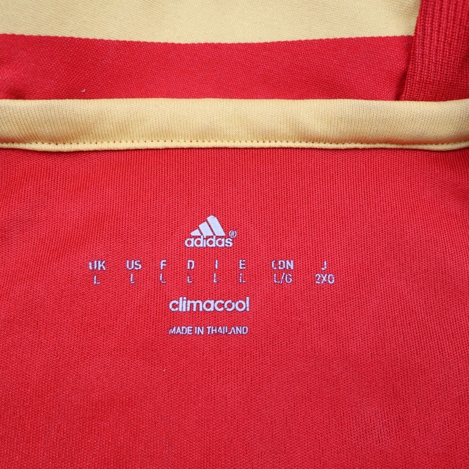 Spain Football Shirt Large Red Home Adidas 2016 2017 España Jersey Diego Costa photo 5