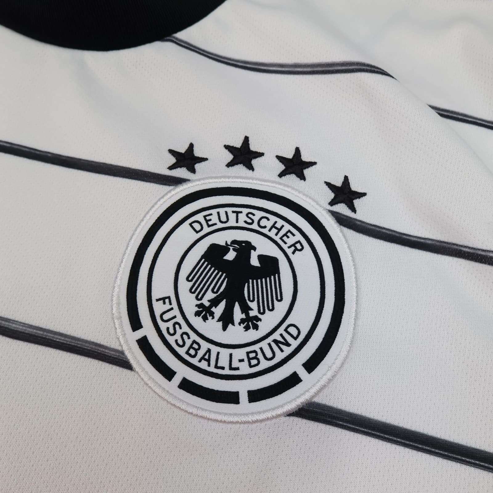 Germany Home Shirt Mens Medium White 2020 2021 Football Soccer Adidas Jersey photo 4