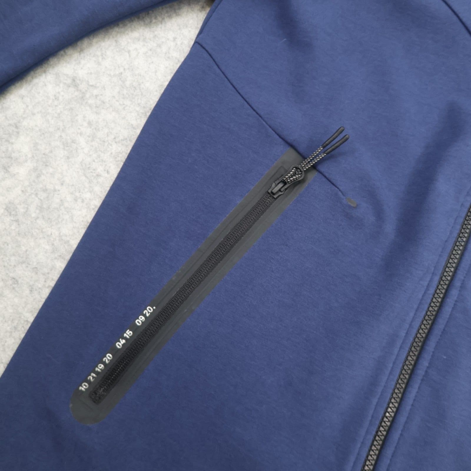 England Football Jumper Small Nike Blue Top Pullover 2020 Tech Fleece Full Zip photo 4