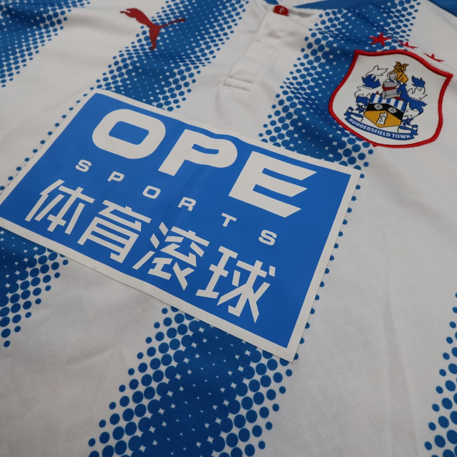 Huddersfield Town Shirt 3XL Blue Away Kit 2017 2018 Puma Jersey Premier League photo 5