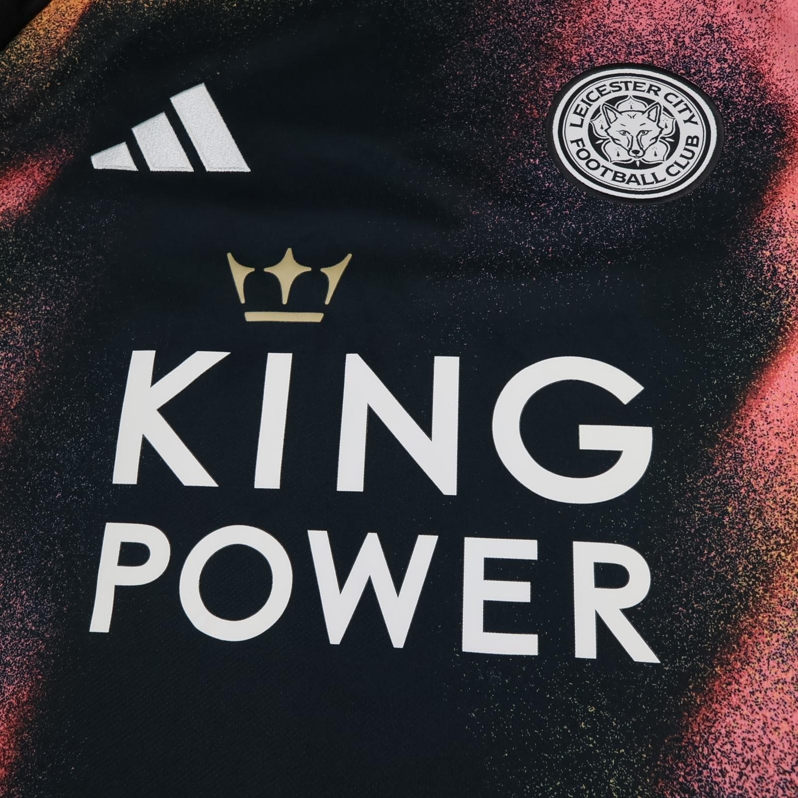 Leicester City Shirt Mens Medium Womens Away 2024 2025 Adidas Soccer Jersey photo 3
