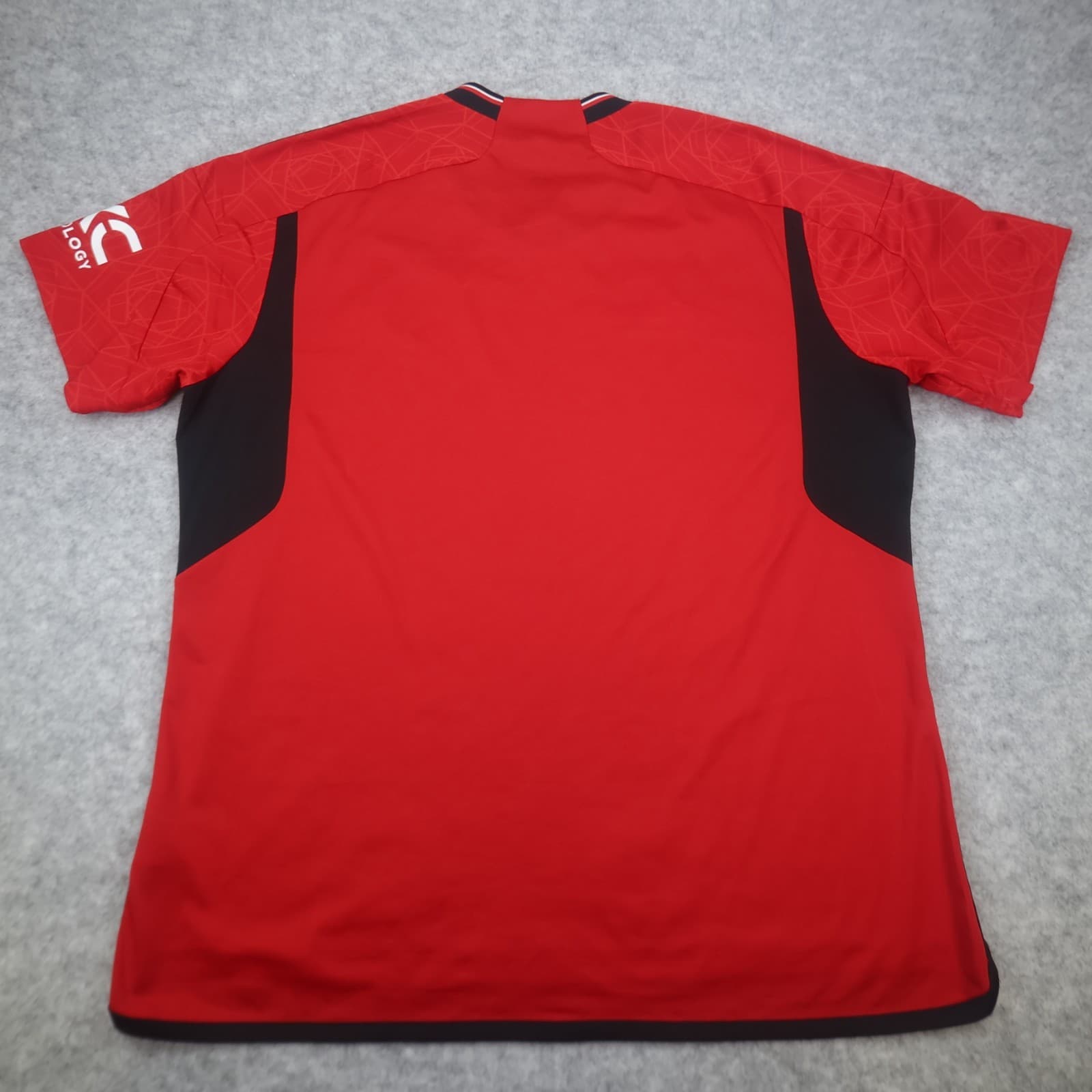 Manchester United Shirt 2XL Red Home Kit 2023 2024 Adidas Jersey Slim Fit XXL photo 2