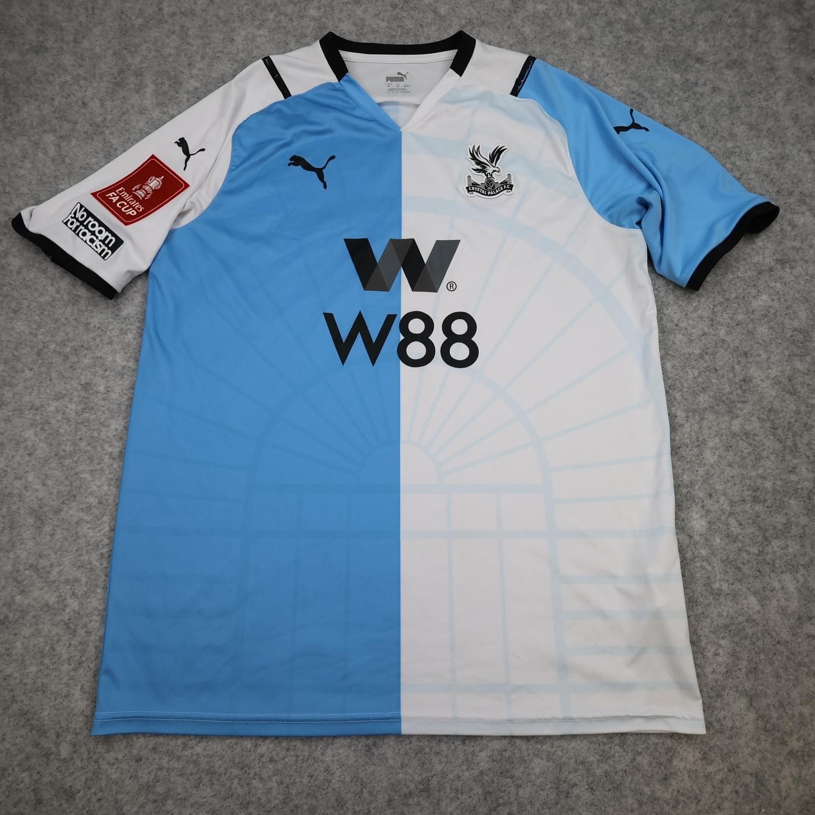 Crystal Palace Shirt Mens XL 3rd Kit 2021 2022 Puma Michael Olise Soccer Jersey photo 2