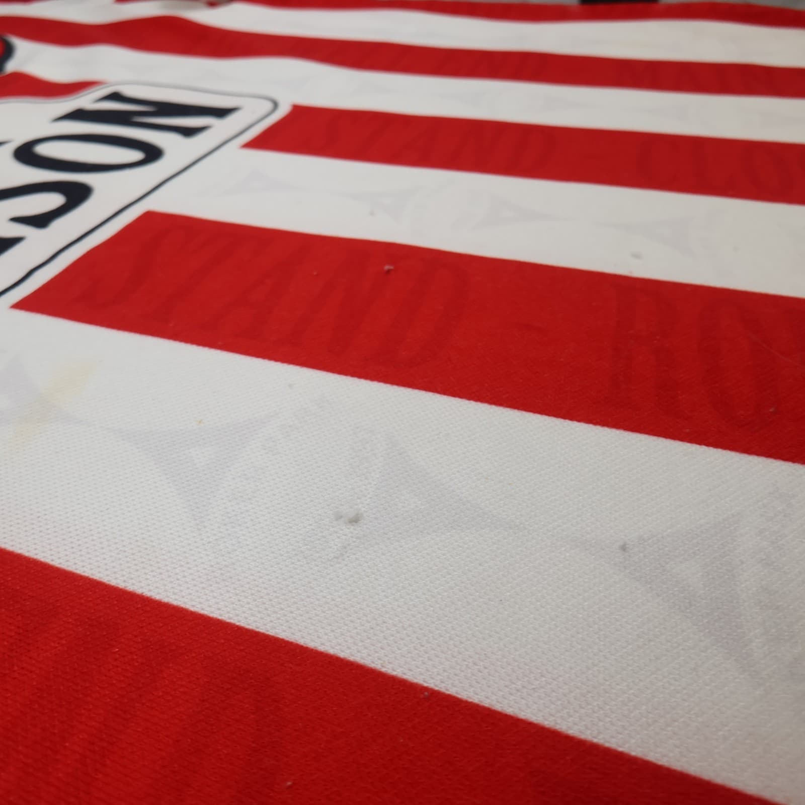 Vintage Sunderland Shirt Medium Red Home Kit 1996 1997 Avec Soccer Jersey photo 9