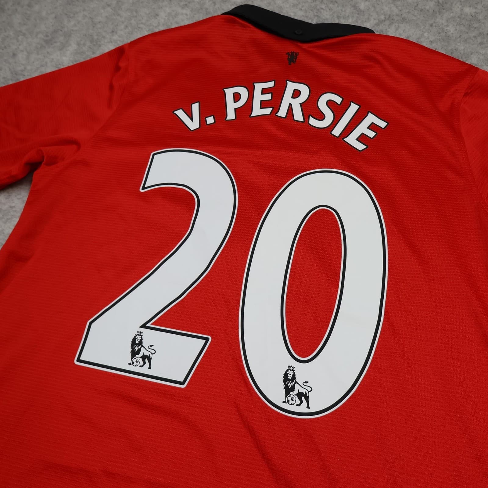 Manchester United Shirt Kids 14-15 Red 2013 2014 Nike Soccer Jersey V Persie 20 photo 9