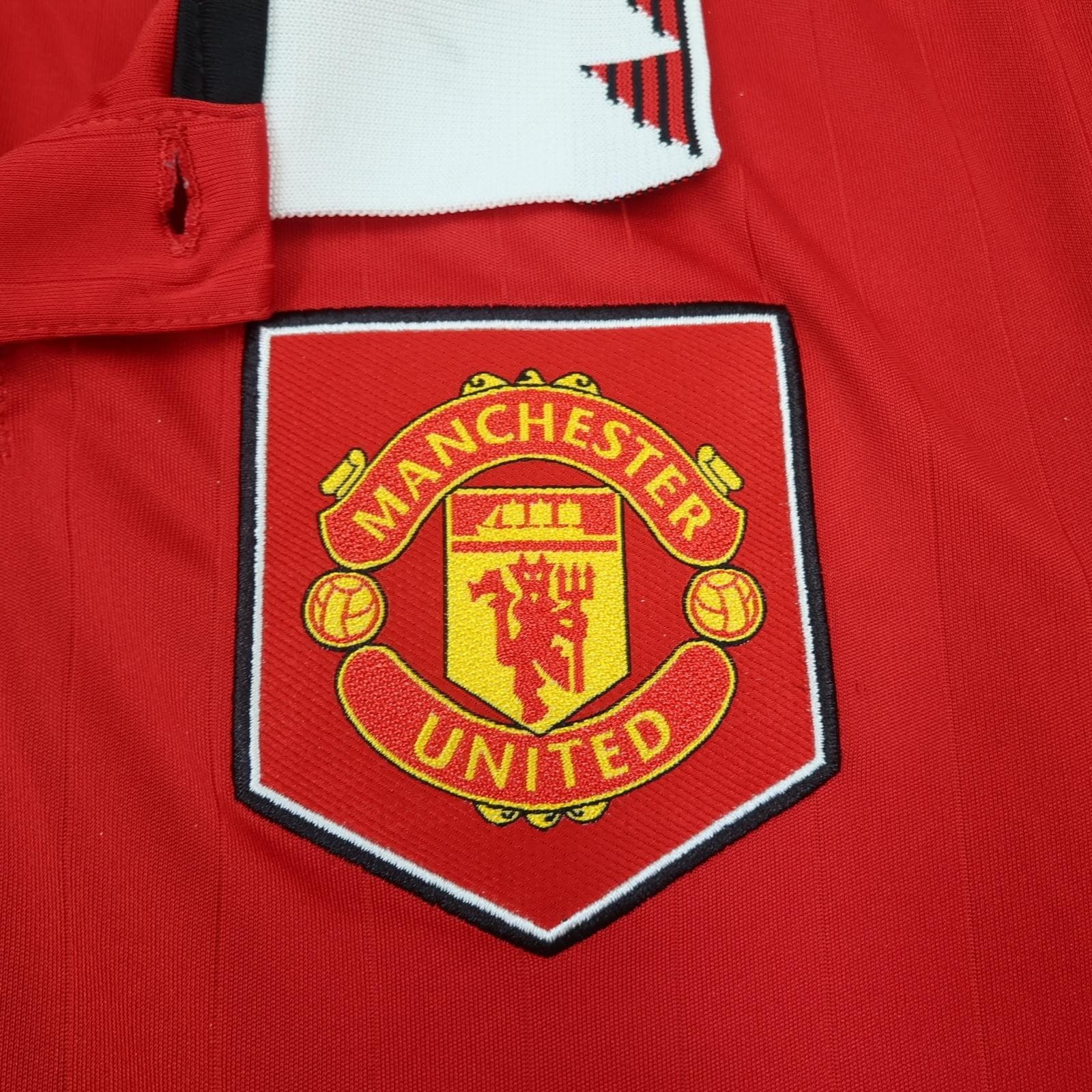 Manchester United Shirt Mens XS Home 2022 Football Jersey Adidas TeamViewer photo 5