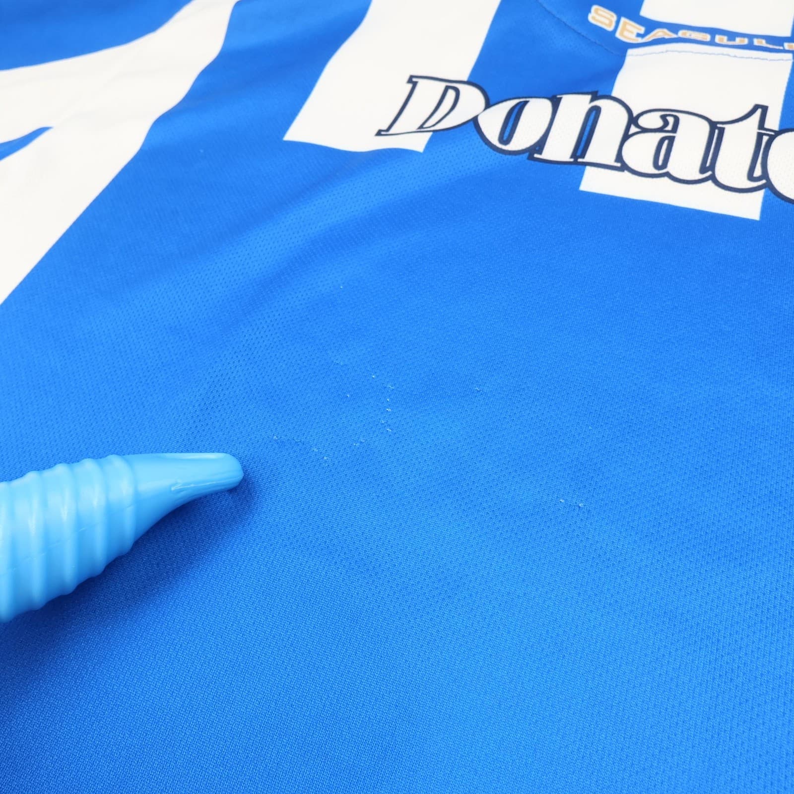 Brighton & Hove Albion Shirt Mens 2XL Blue Home 2011 2013 Football Errea Jersey photo 11