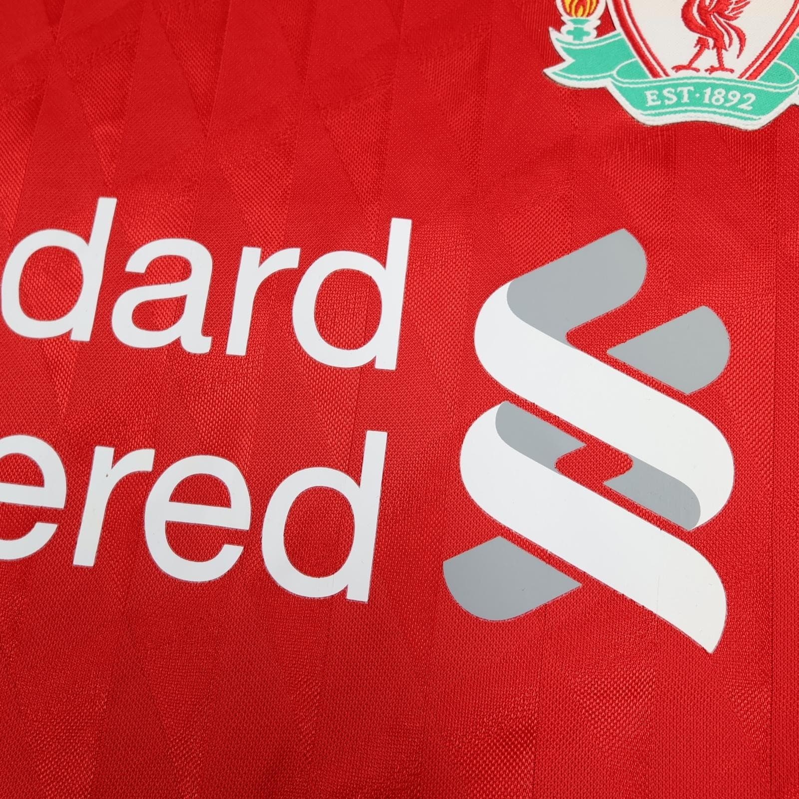 Liverpool Shirt Mens Large Red Home 2010 2012 Football Adidas Jersey Torres 9 photo 6