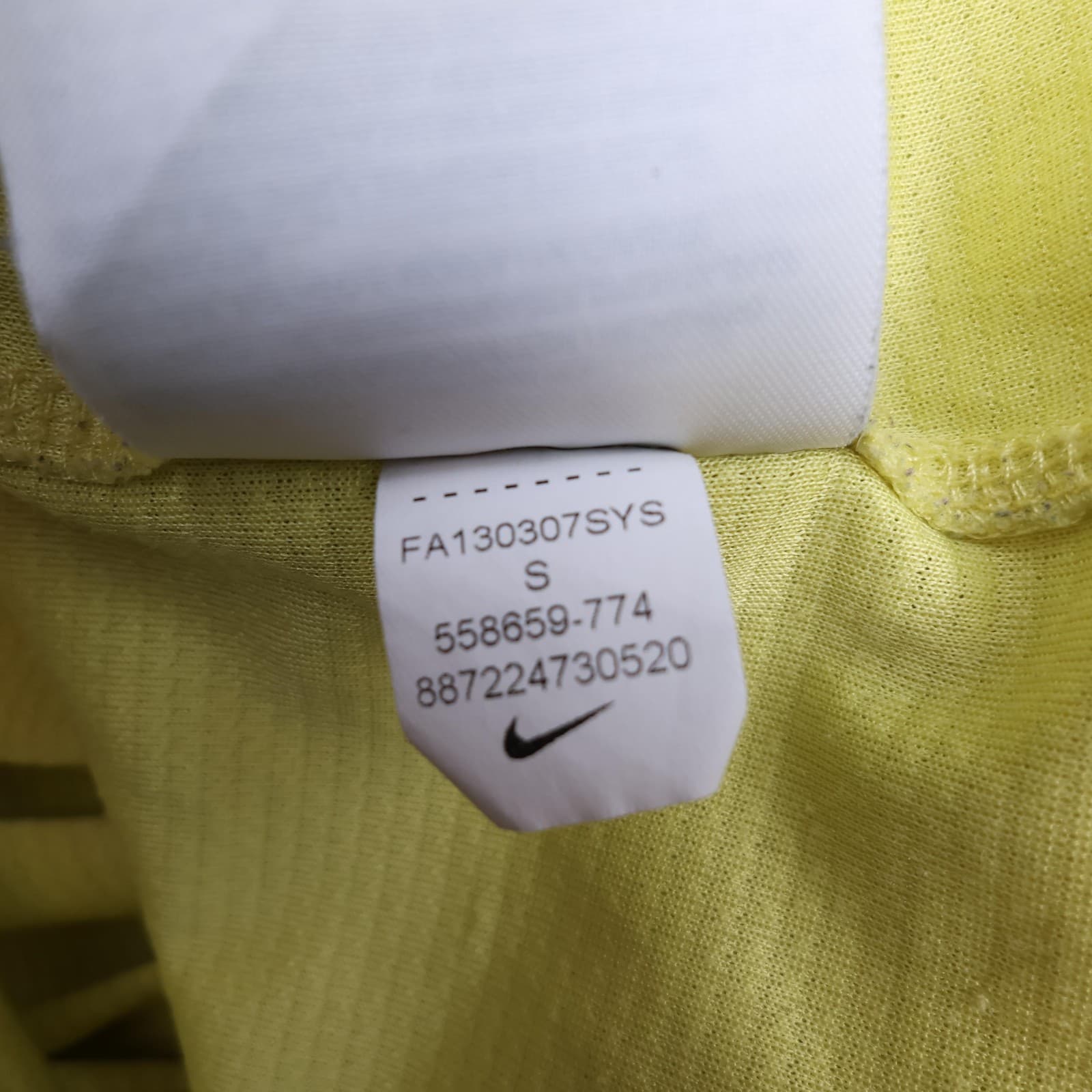 Celtic Goalkeeper Shirt Mens Small Yellow 2013 2014 SPFL Football Nike Magners photo 17