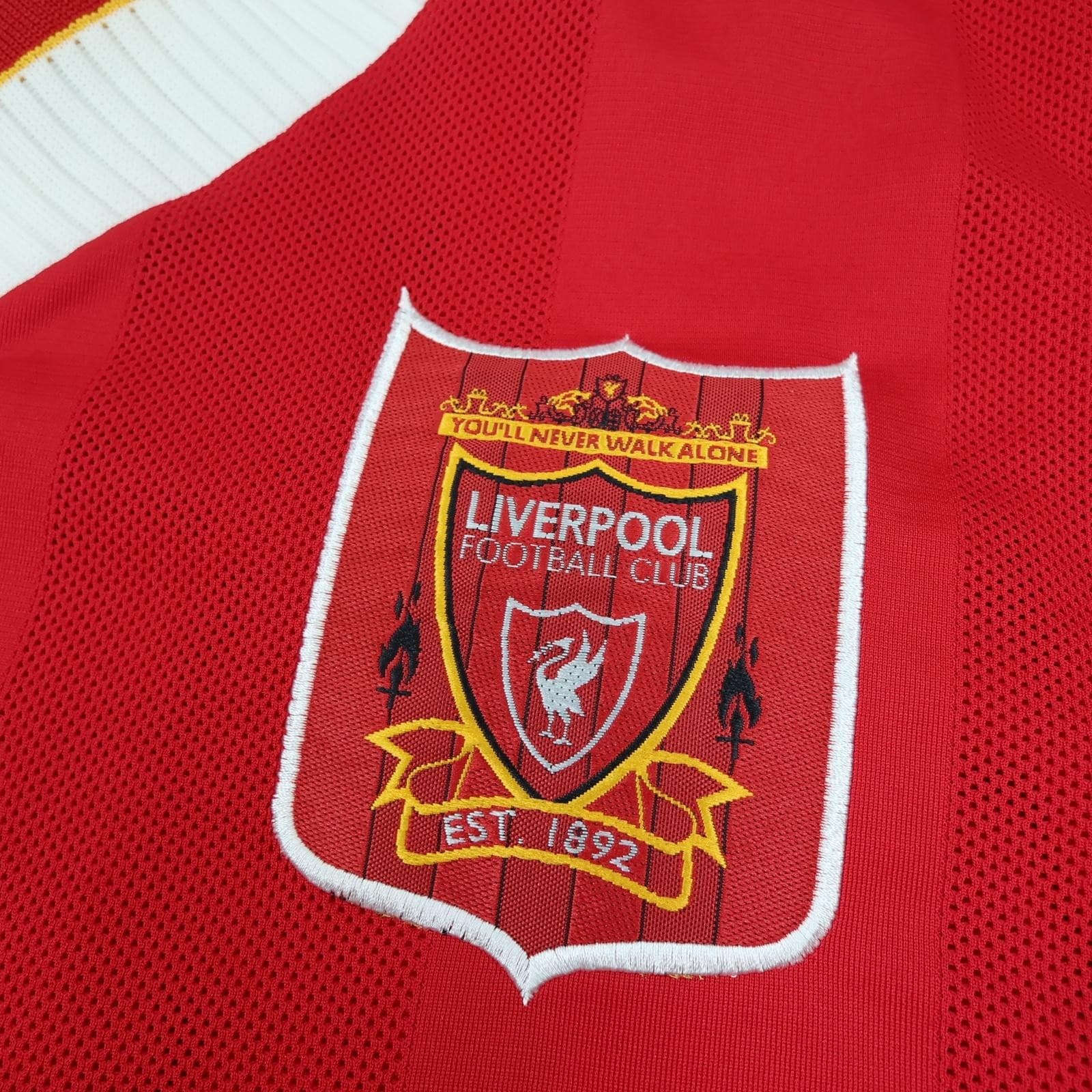 Vintage Liverpool Shirt Mens XL Red Home 1995 1996 Football Soccer Adidas Jersey photo 6