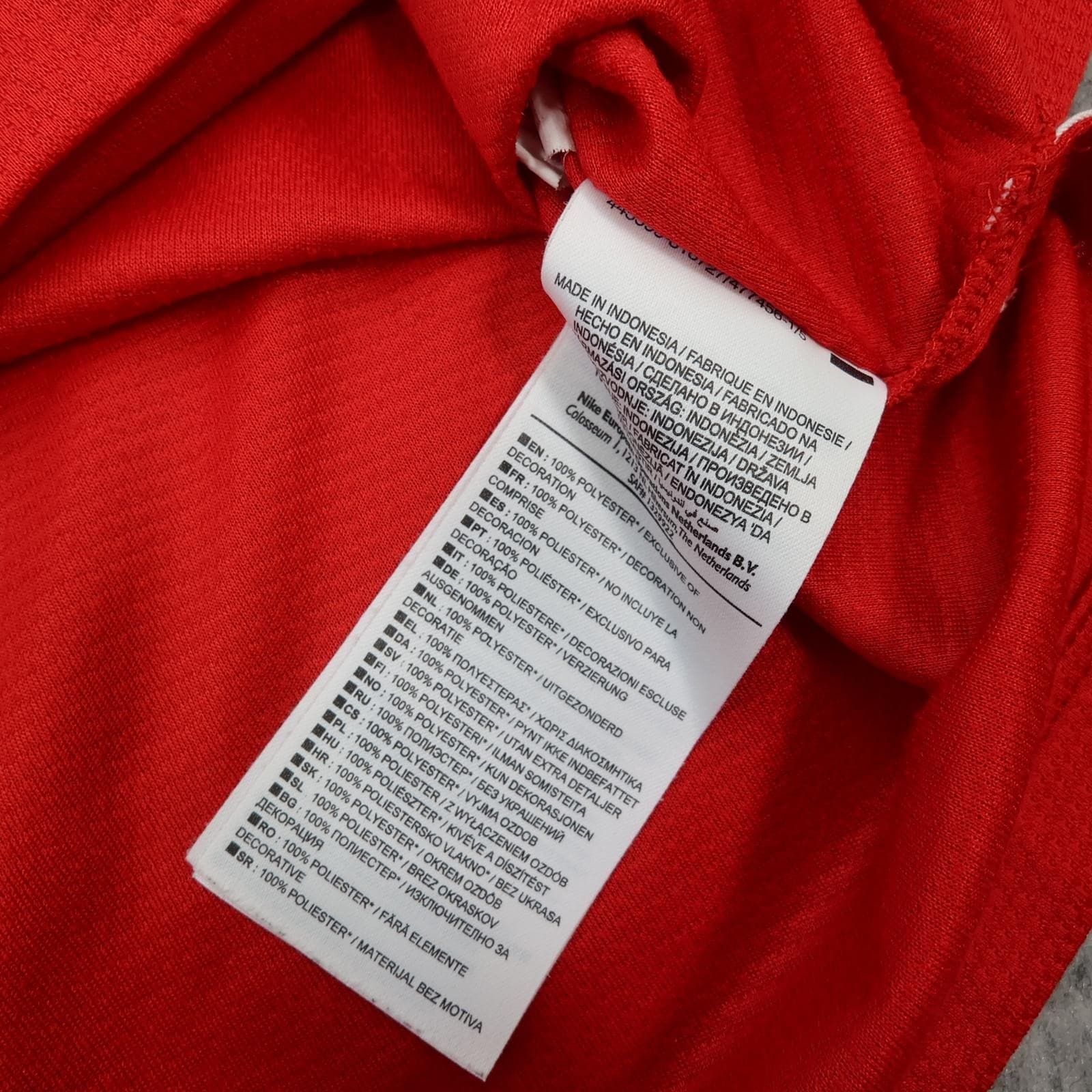 England Away Shirt Mens 2XL Red 2013 150 Years Football Nike Dri Fit Jersey Top photo 8