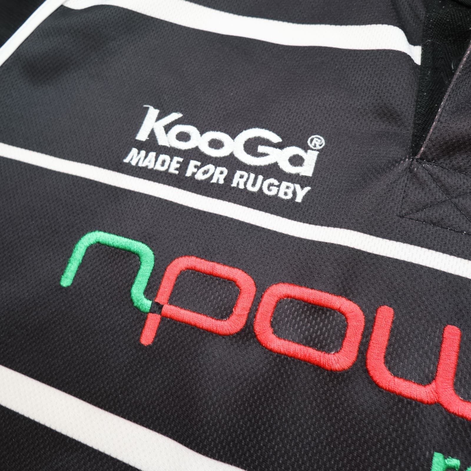Ospreys Rugby Shirt Extra Large Black Away Jersey 2006 2007 Kooga Jersey 46" photo 5