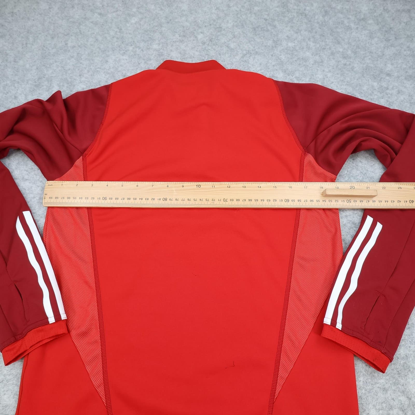 Arsenal Training Top Mens Small Red 2021 2022 Adidas Emirates Soccer Jersey photo 9