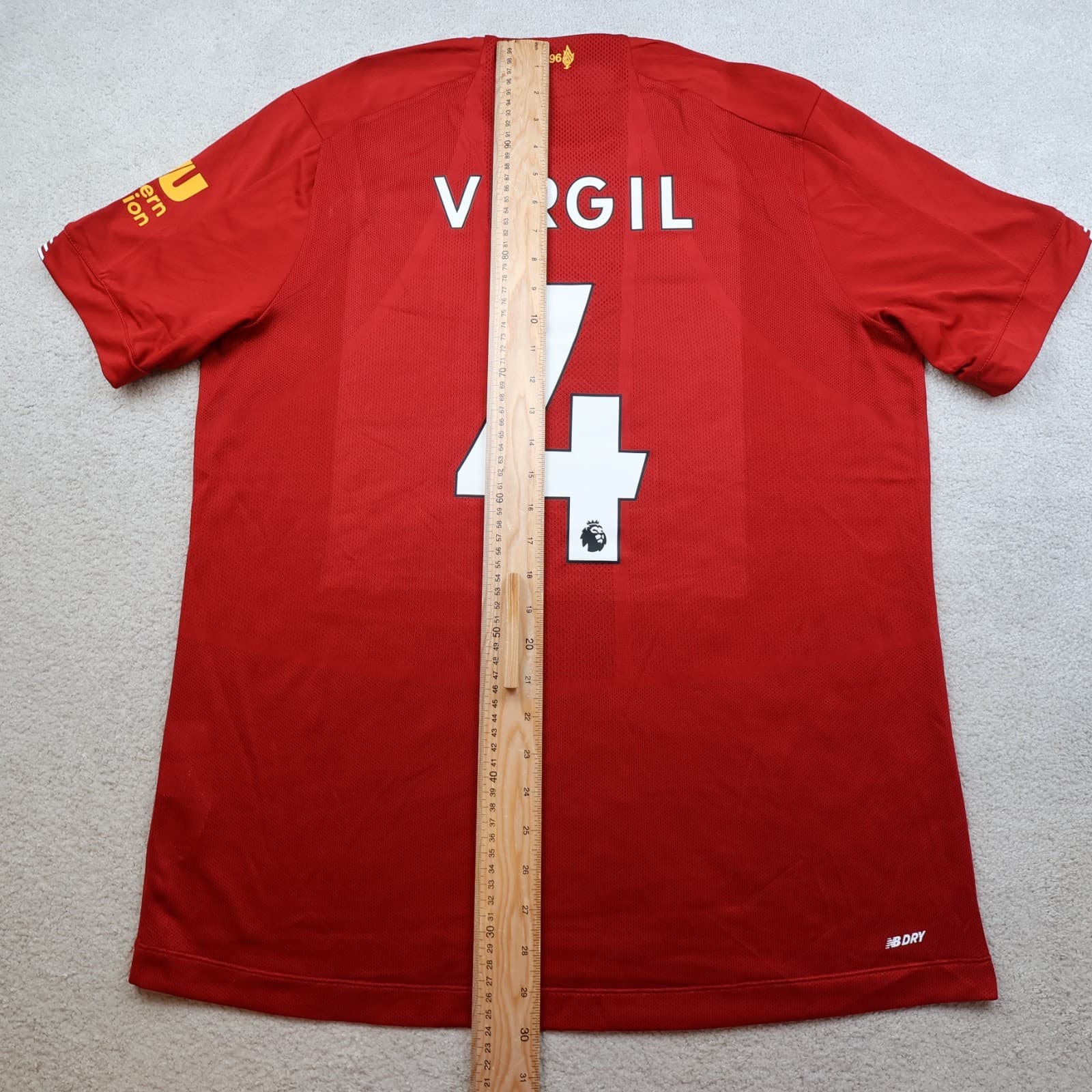 Liverpool Shirt Large Red Home Kit 2019 2020 New Balance Jersey van Dijk 4 photo 12