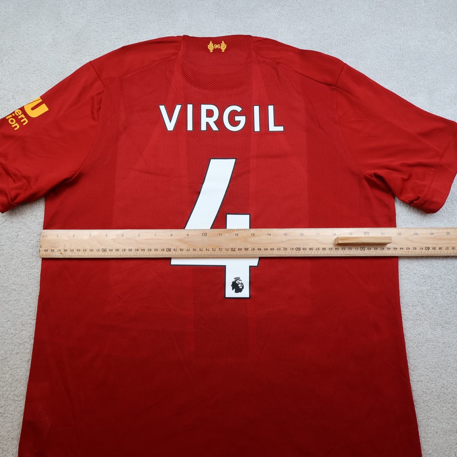 Liverpool Shirt Large Red Home Kit 2019 2020 New Balance Jersey van Dijk 4 photo 10