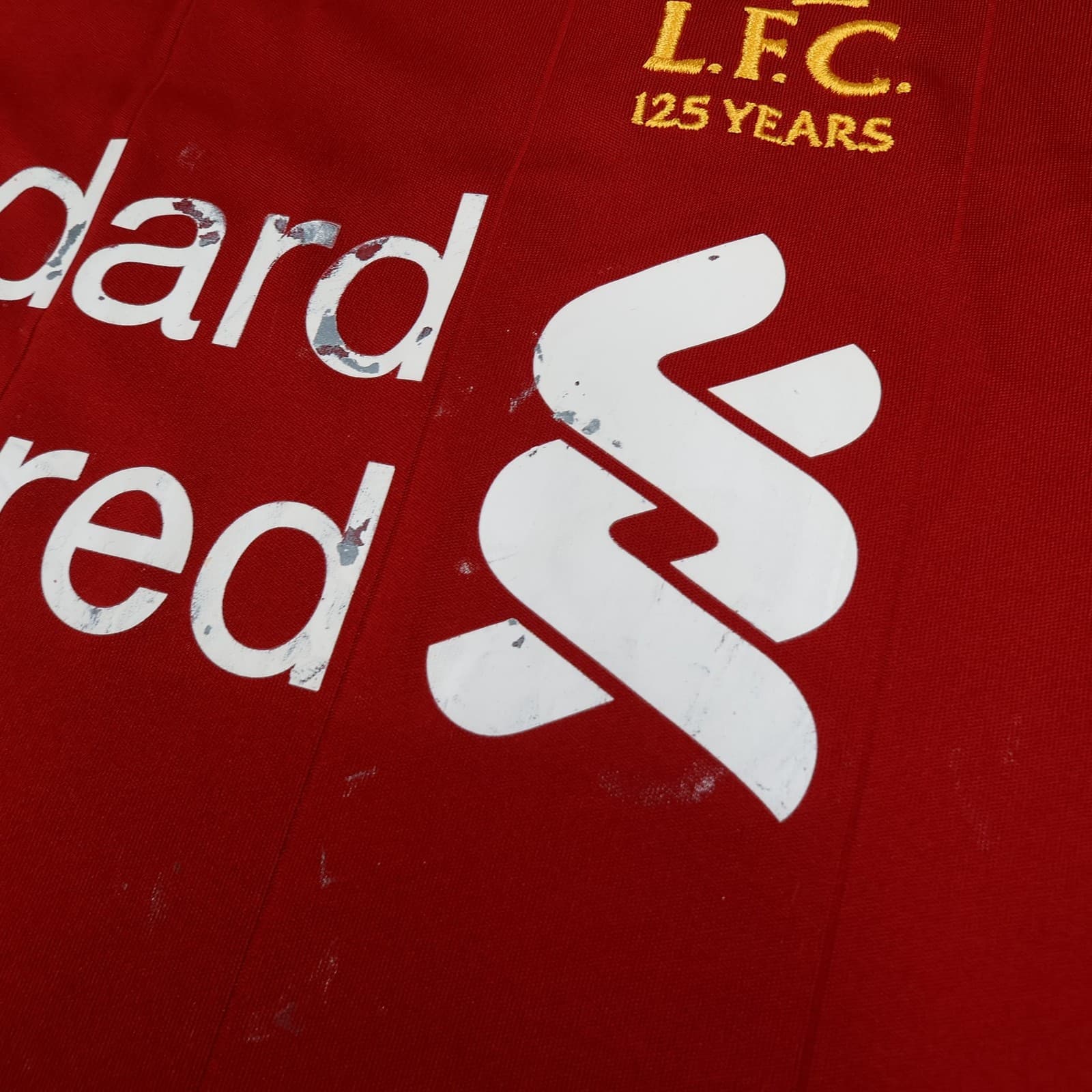 Liverpool Shirt Mens XL Red Home 2017 2018 Football New Balance Soccer Jersey photo 5