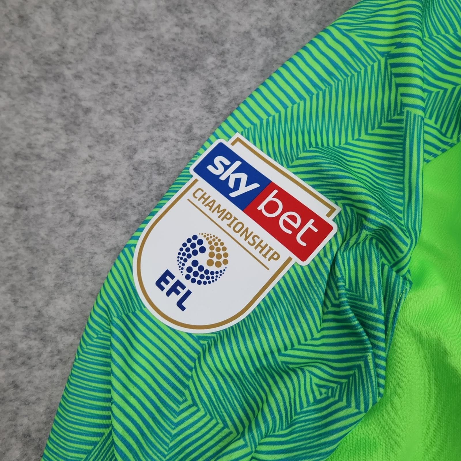 Hull City Goalkeeper Shirt Mens XXL Green EFL Football Umbro Marshall 1 photo 7