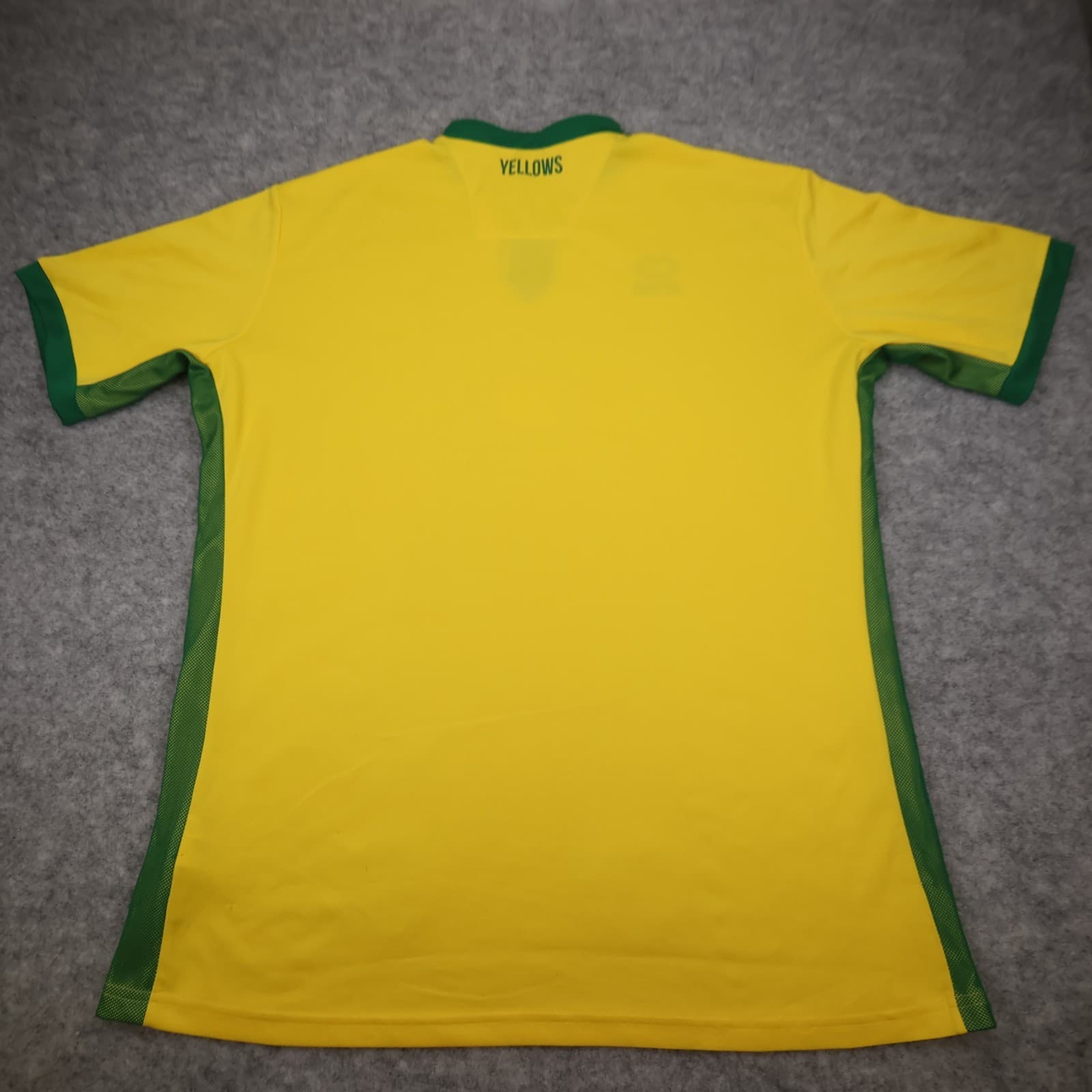 Norwich City Shirt 6XL Yellow Home Kit 2016 2017 Errea Soccer Jersey 48" photo 2