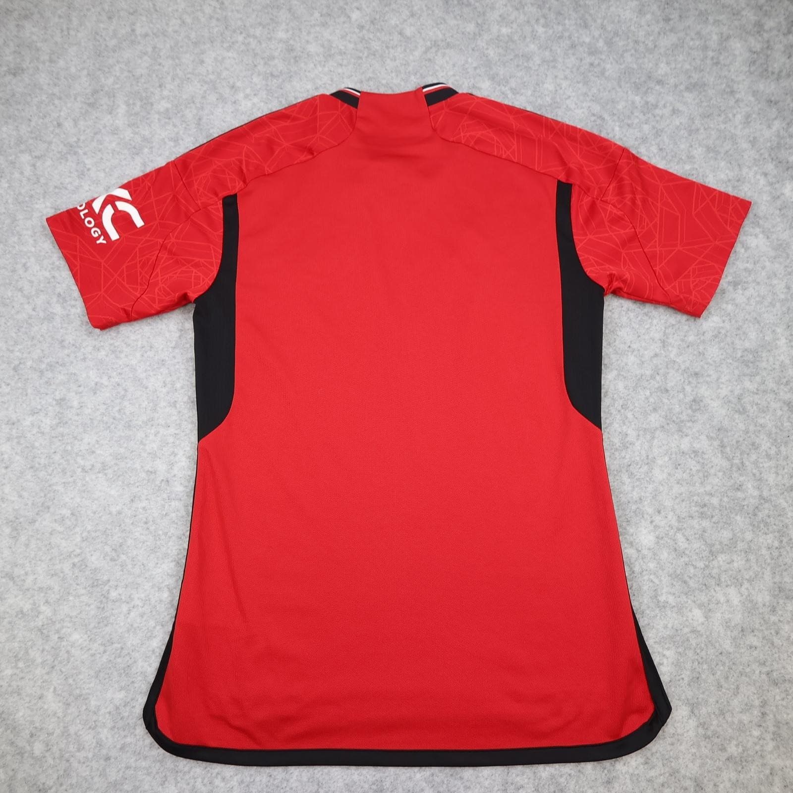 Manchester United Shirt Mens Small Red Home 2023 2024 Football Adidas TeamViewer photo 13