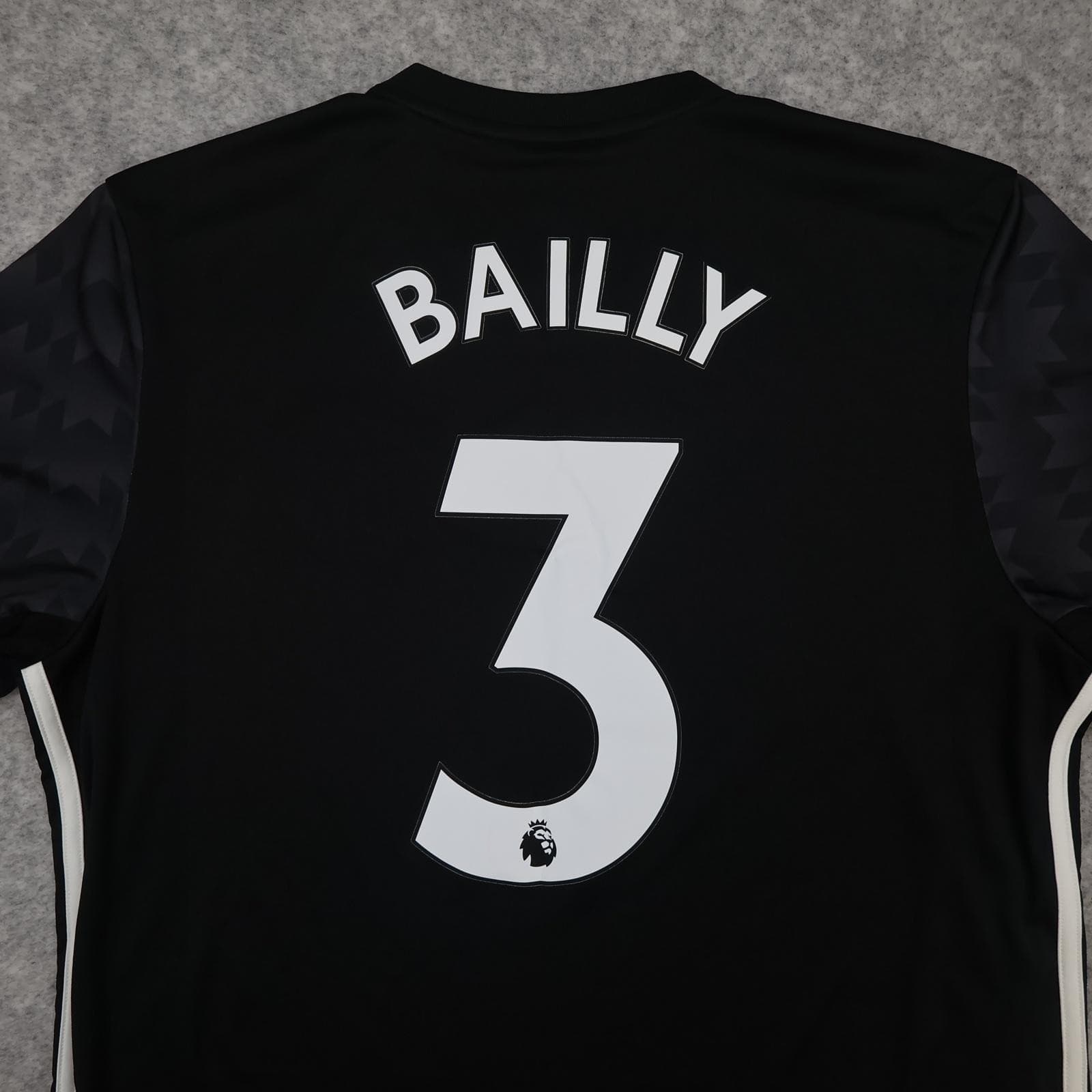 Manchester United Shirt Mens Medium Black Away 2017 2018 Adidas Bailly 3 photo 14
