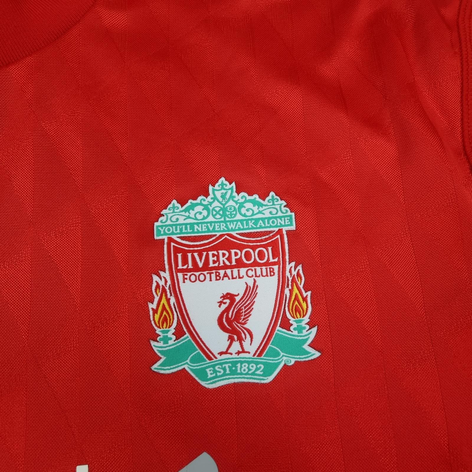 Liverpool Shirt Mens XL Red Home 2010 2012 Football Adidas Standard Chartered photo 4
