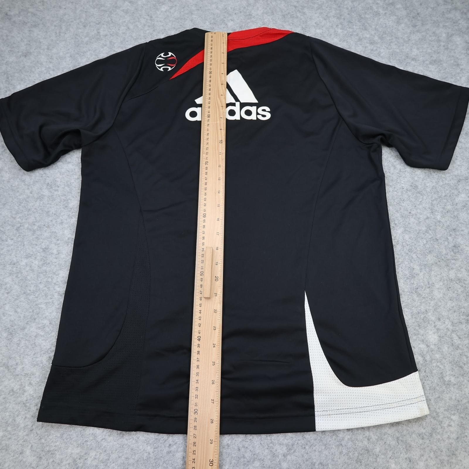 Liverpool Training Shirt Mens Large Black Football Adidas Carlsberg 2007 2008 photo 10