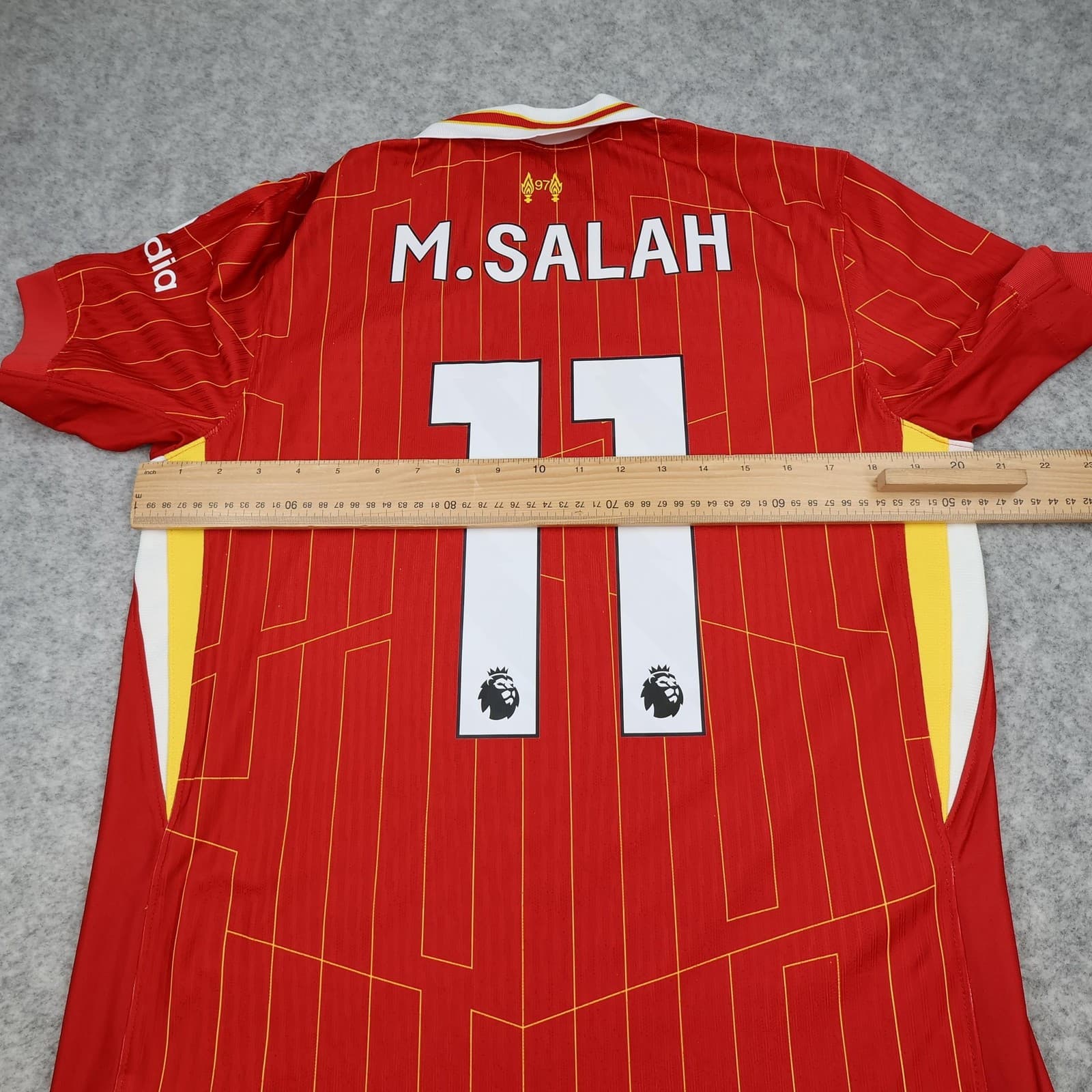 Liverpool Shirt Medium Red Home 2024 2025 ADV Nike Soccer Jersey Salah 11 photo 12