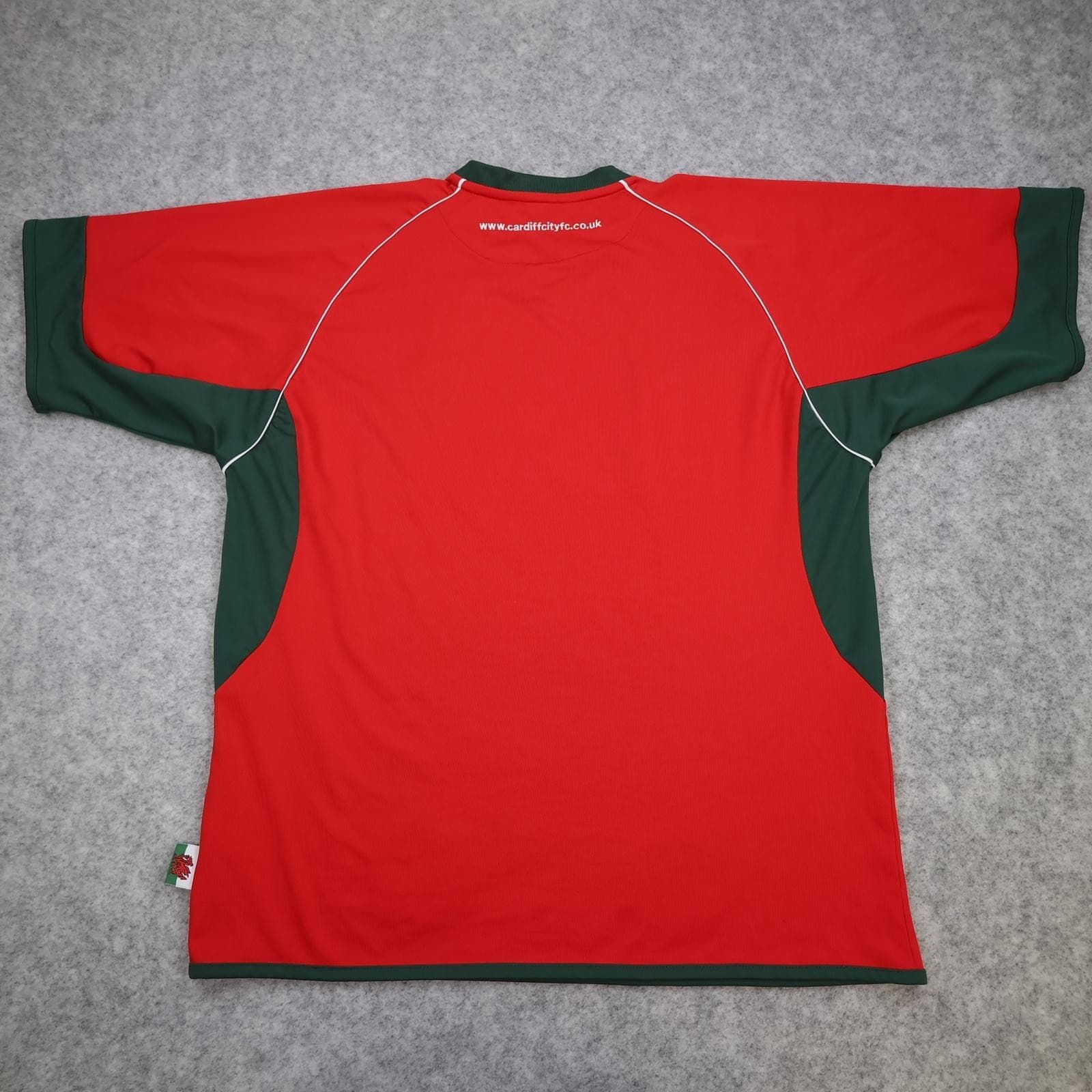 Cardiff City Shirt Mens Medium Red 2004 2005 Puma Redrow Homes Jersey Bluebirds photo 2