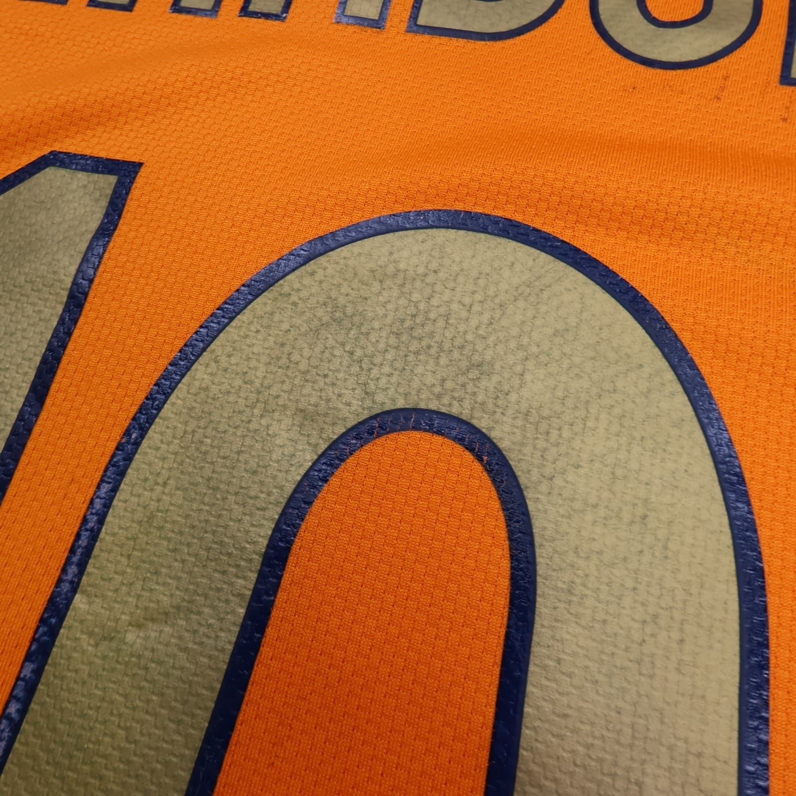 Barcelona Shirt Large Orange Away 2006 2008 Nike Football Diego Maradona Jersey photo 14