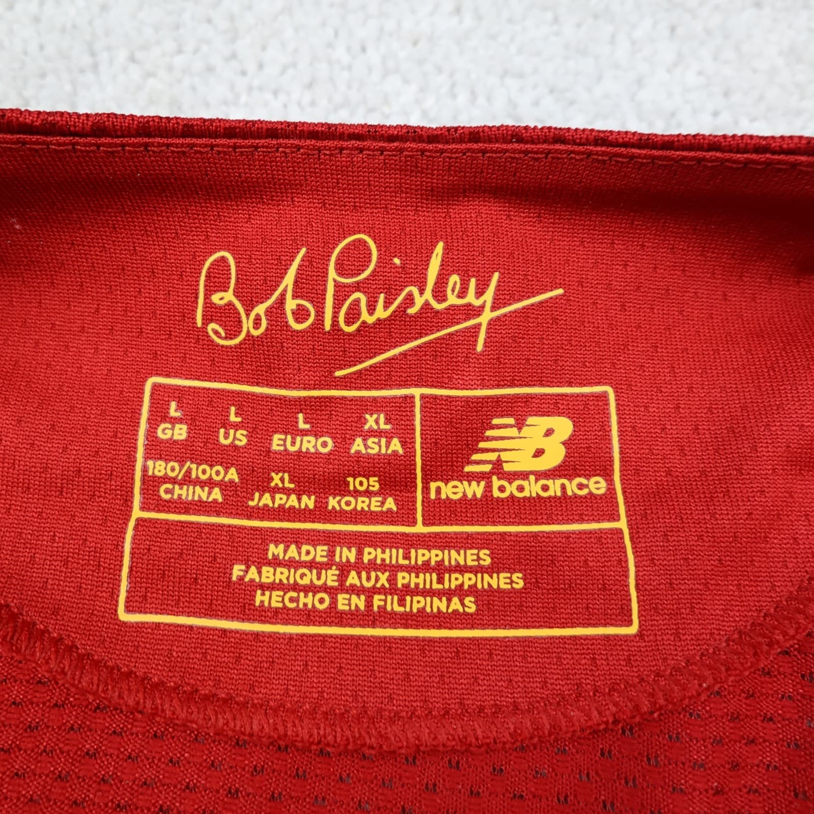 Liverpool Shirt Large Red Home Kit 2019 2020 New Balance Jersey van Dijk 4 photo 4