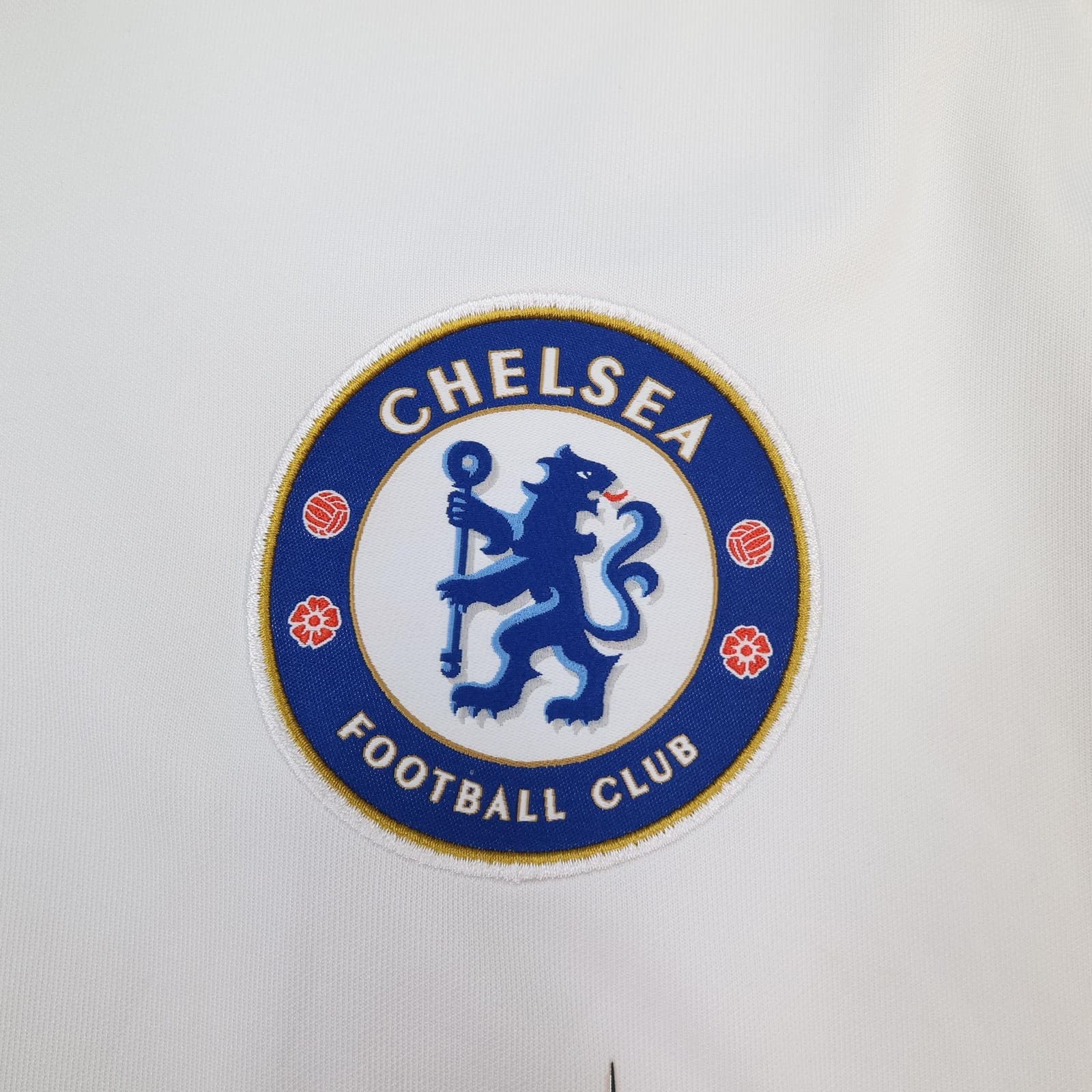 Chelsea FC Jacket Mens Medium White Blue 2017 2018 EPL Football Nike Dri Fit photo 5