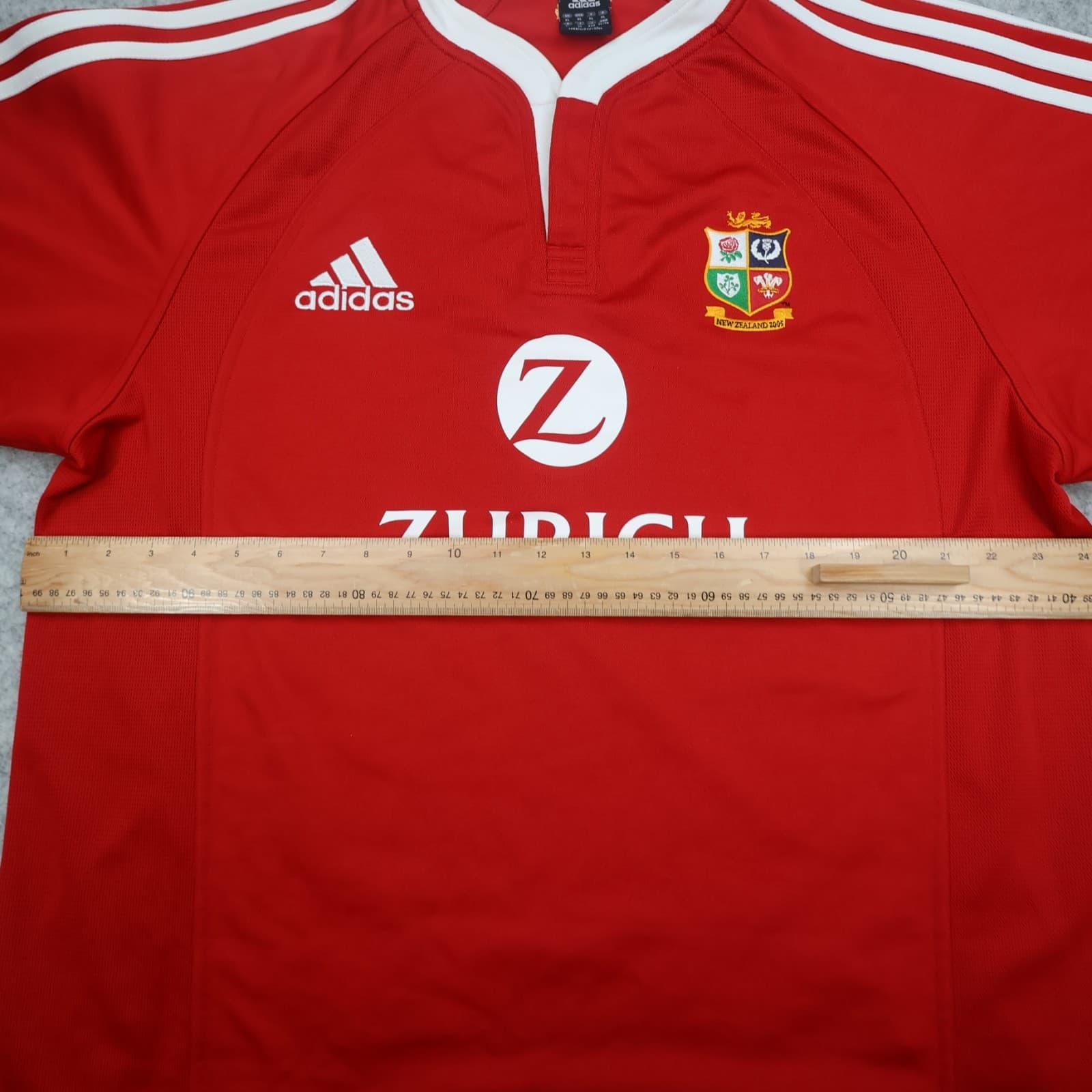 Lions Rugby Shirt Extra Large Home Adidas Jersey 2009 South Africa Tour British photo 13