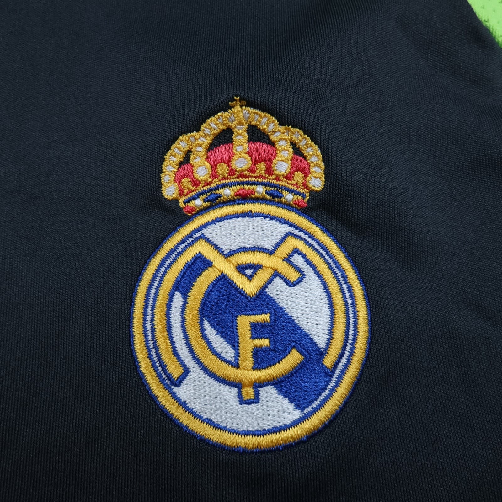 Real Madrid Shirt Extra Large Black Third Kit 2007 2008 Adidas Football Jersey photo 4