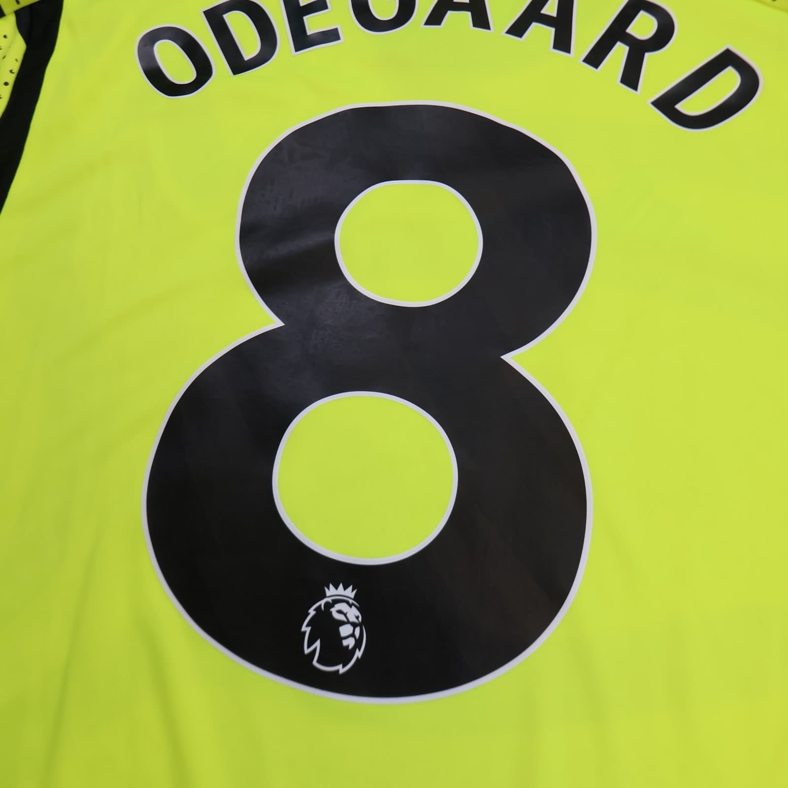 Arsenal Shirt Medium Yellow Away Kit 2023 2024 Adidas Jersey Martin Odegaard 8 photo 12